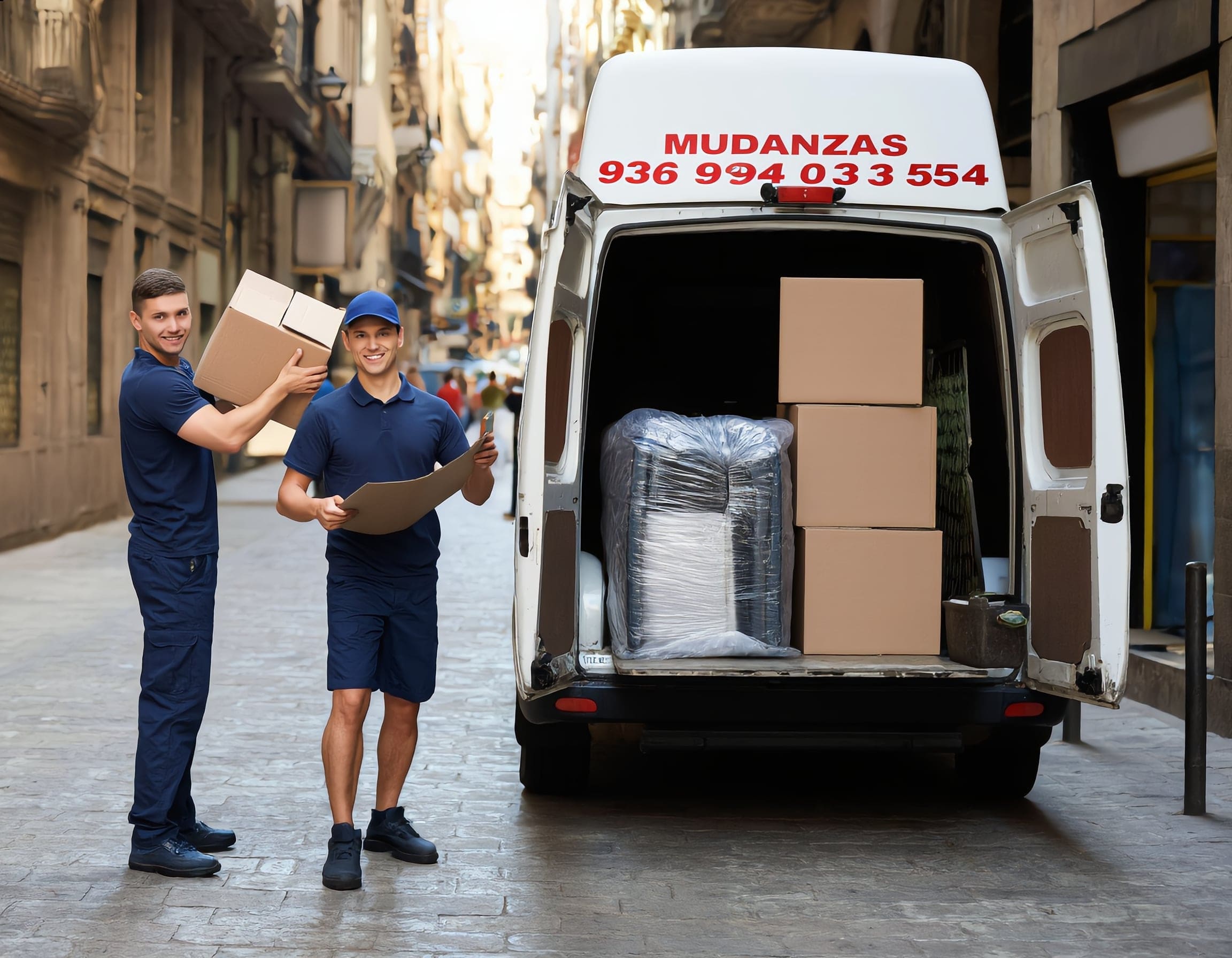 Tu mudanza en Montmeló con servicios complementarios